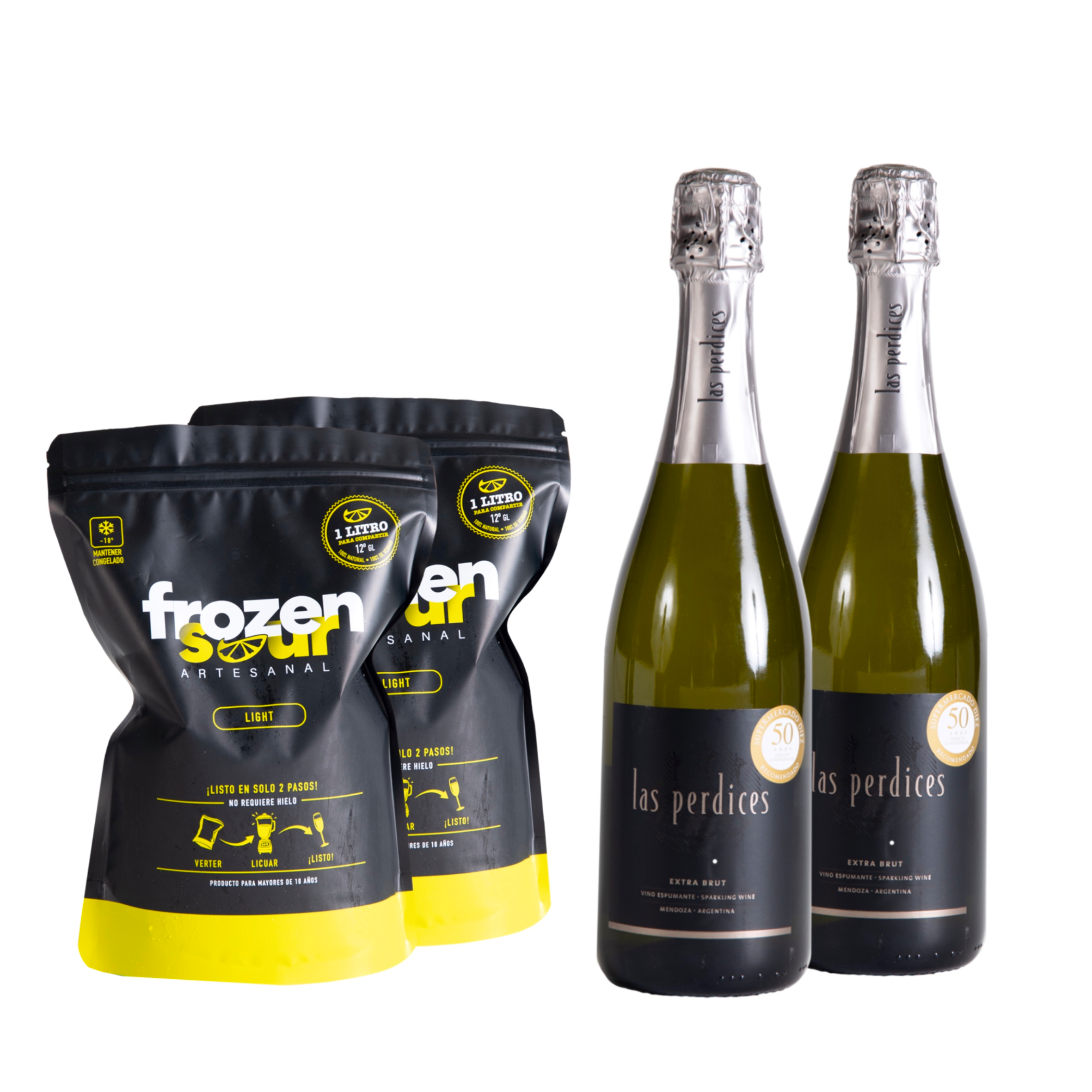 PACK 2 FROZEN SOUR LIGHT+2 ESPUMANTE PERDICES